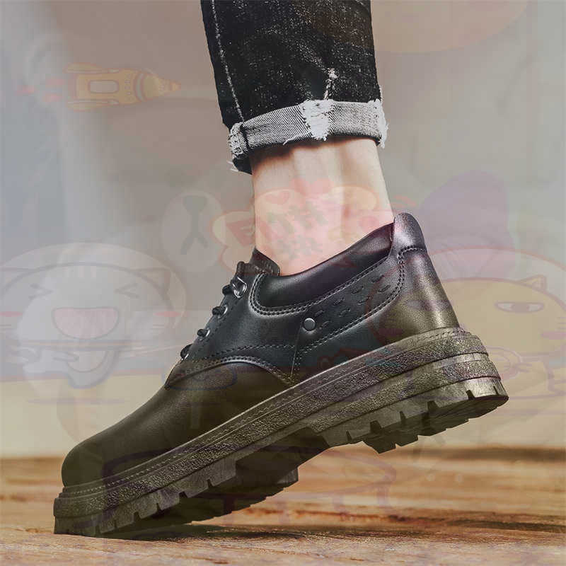 Office Tech Set Up - Dark Natural Leather Fashion Trainers Tennis