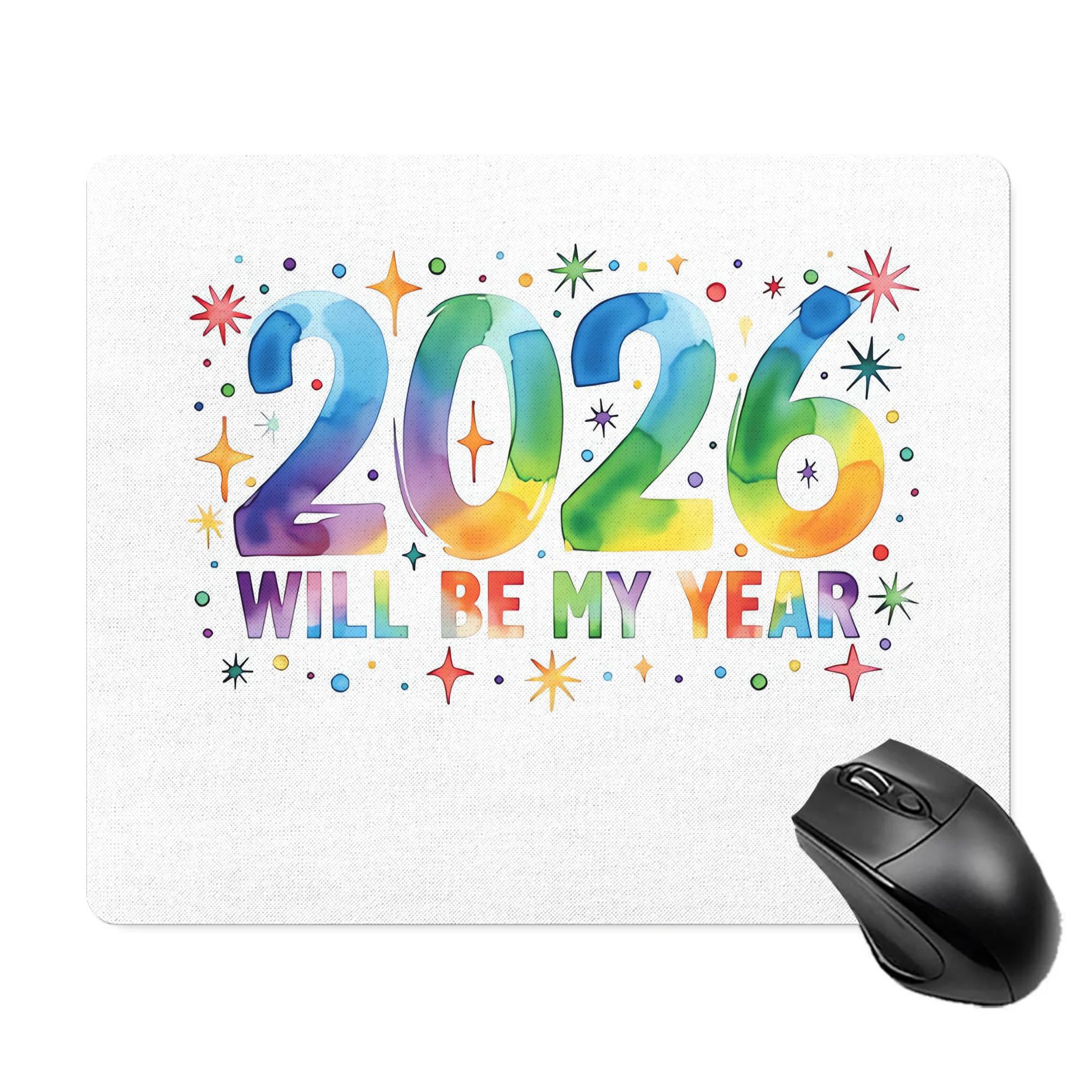 Office Tech Desk - 2026 Modern Desk Mat, Felt Fabric,