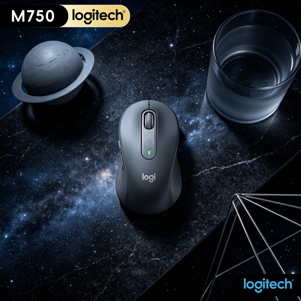Office Ready Tech - Logitech M750 Office Mouse - Silenttouch