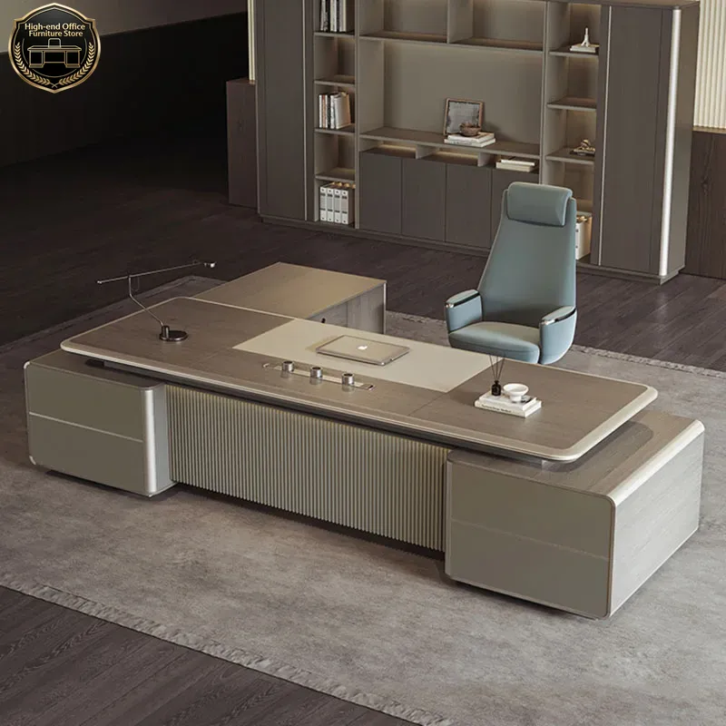 Office Tech Set Up - Boss Gaming L Table Home Office