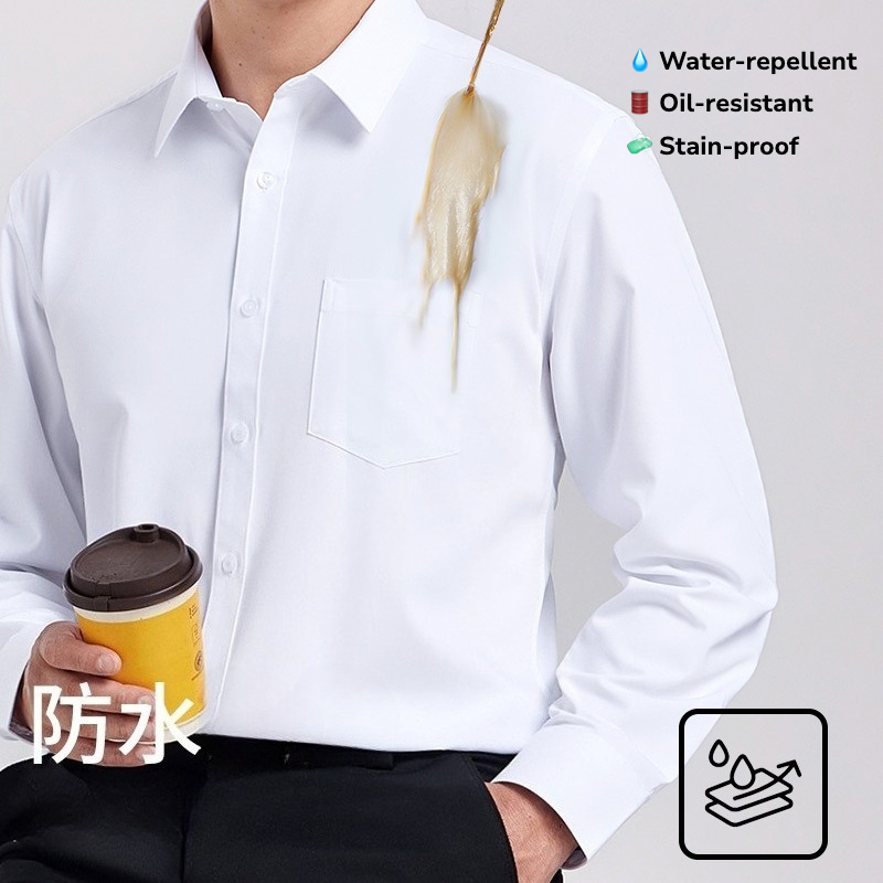Men’s Waterproof Oil-Resistant - Tech Office Wear Men ulasan dan harga