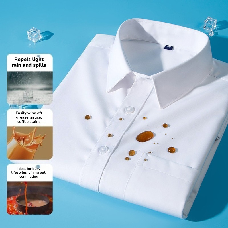 Men’s Waterproof Oil-Resistant - Tech Office Wear Men ulasan dan harga