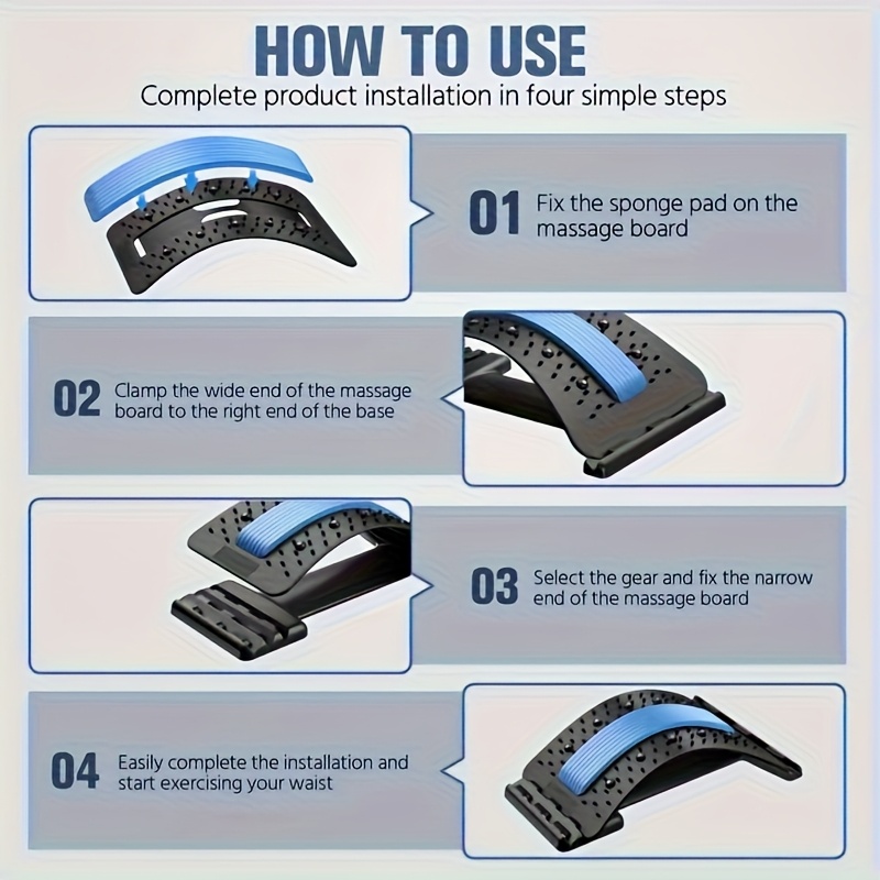 3-Level Back Stretcher Posture - Office Hi Tech ulasan dan harga
