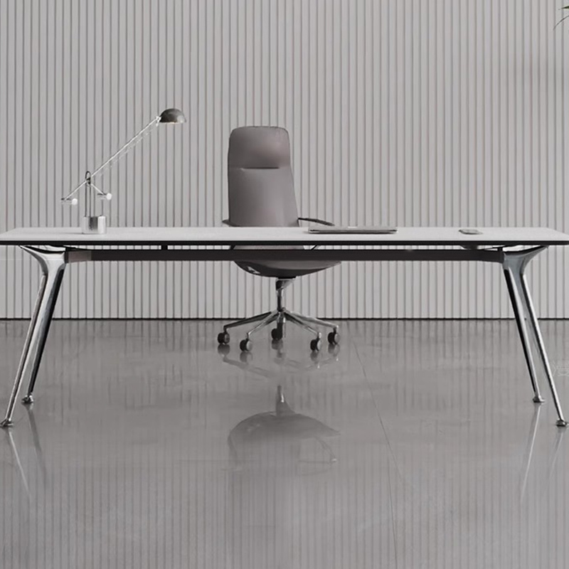 Long Straight Managers Desk Si - Office Management Technology ulasan dan harga