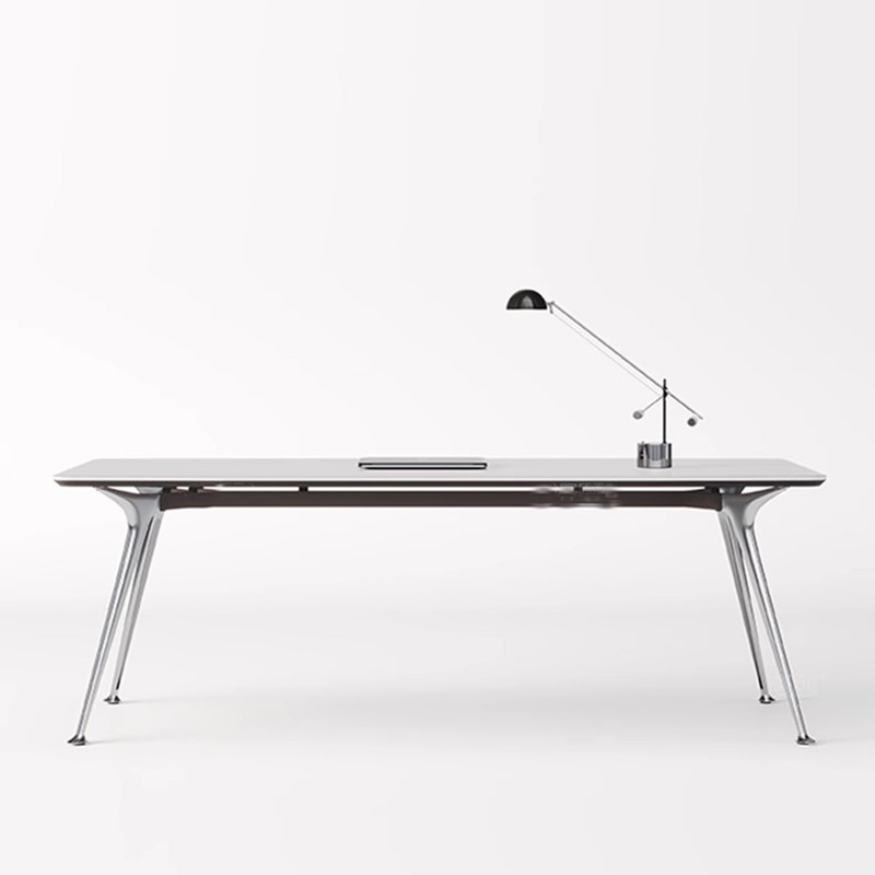 Long Straight Managers Desk Si - Office Management Technology ulasan dan harga