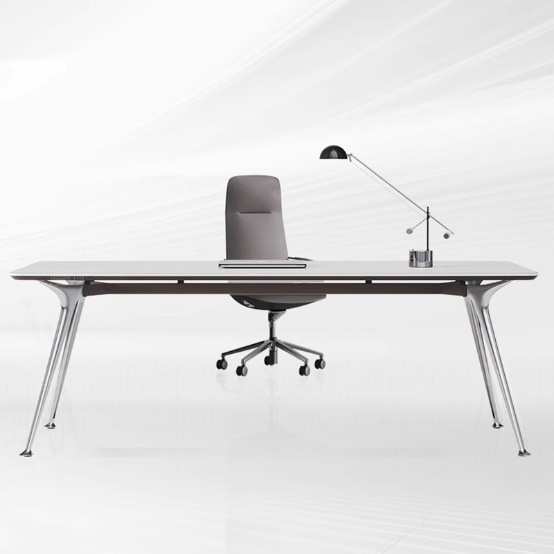 Long Straight Managers Desk Si - Office Management Technology ulasan dan harga