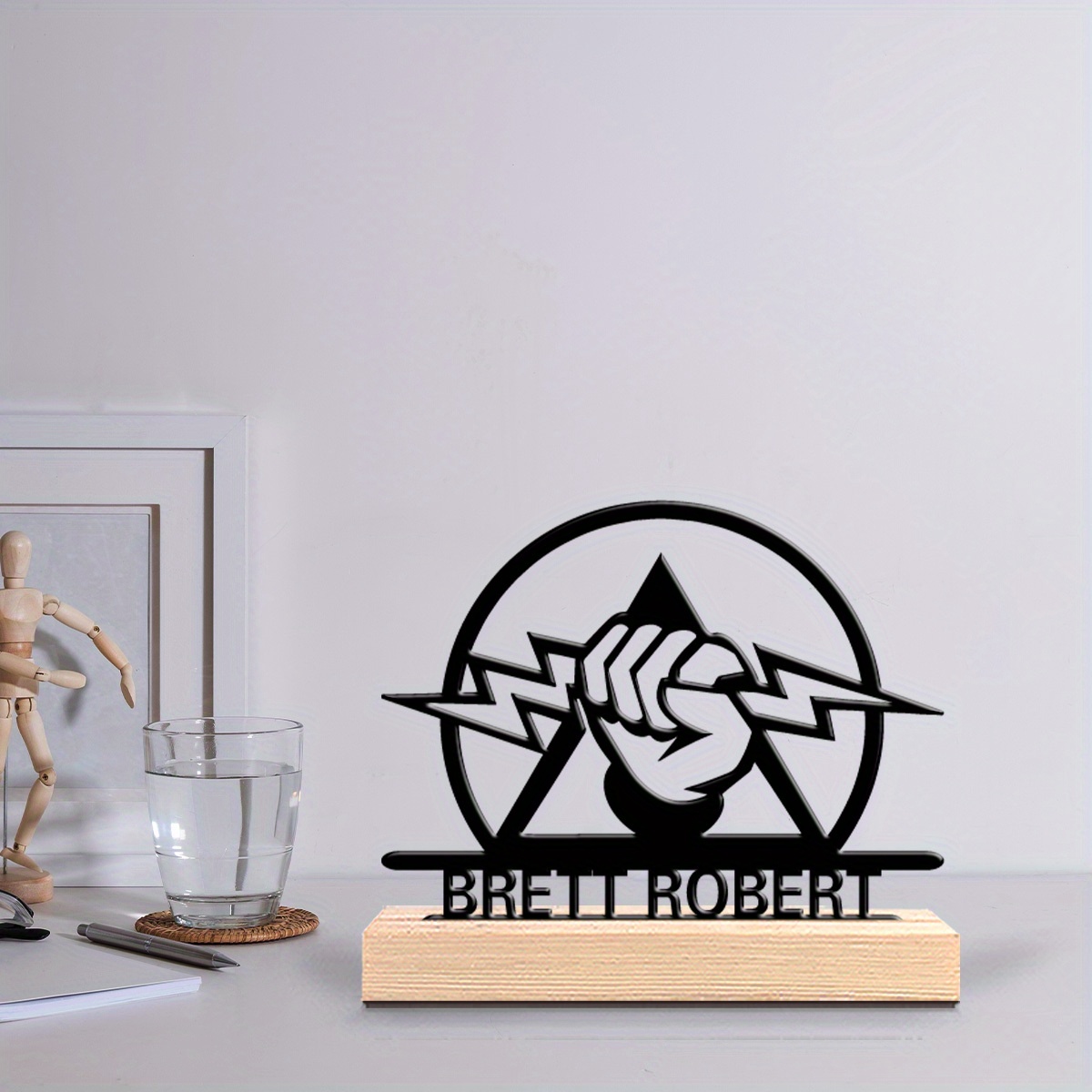 Custom Engraved Electrical Eng - Office Tech Desk ulasan dan harga
