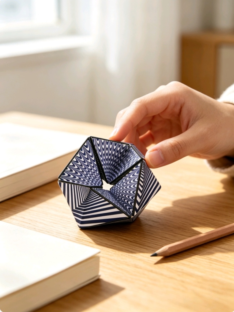 Infinite Flip 3D Geometric Str - Office Hi Tech ulasan dan harga
