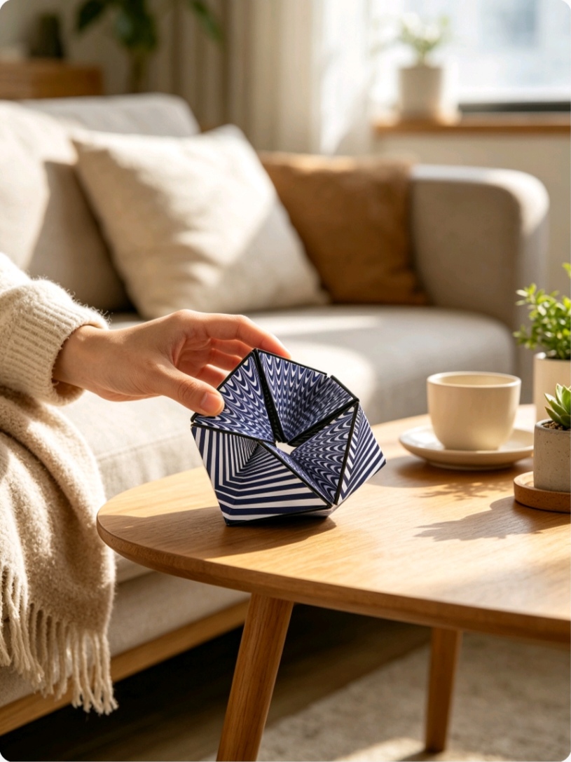 Infinite Flip 3D Geometric Str - Office Hi Tech ulasan dan harga