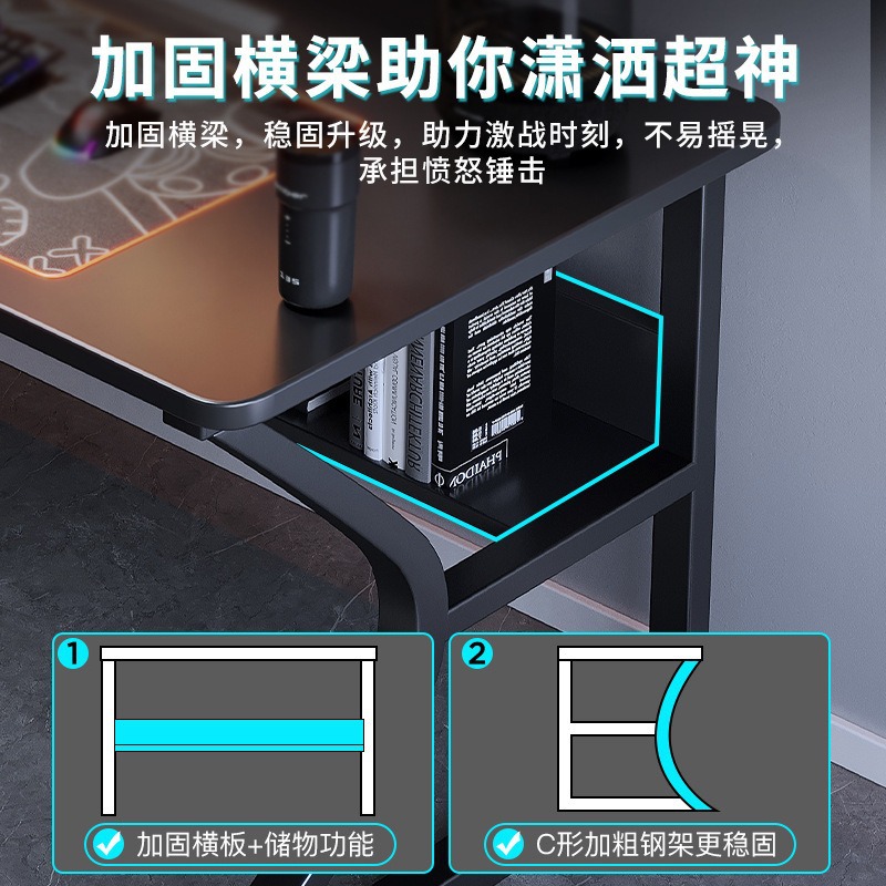Modern Tech-sense Computer Des - Office Tech Desk ulasan dan harga