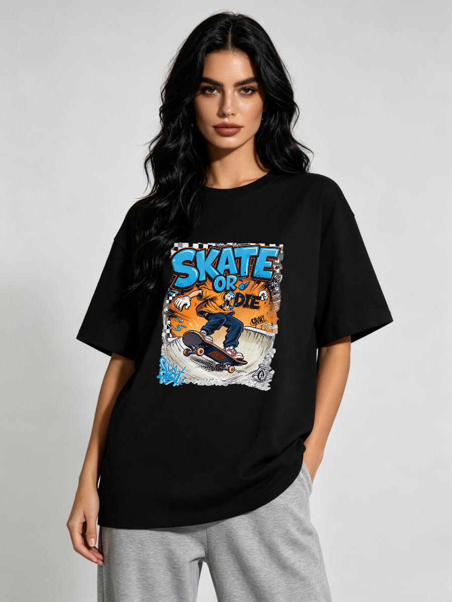 T Shirts Spring Elastic Knit T - Office Management Technology ulasan dan harga
