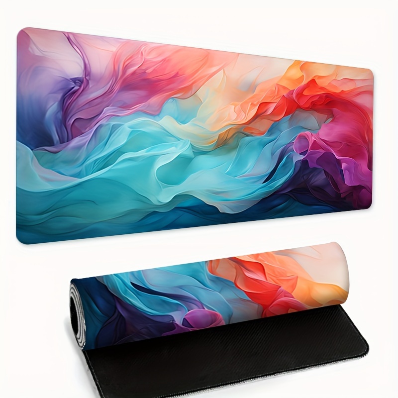 Large Abstract Color Mouse Pad - Office Tech Desk ulasan dan harga