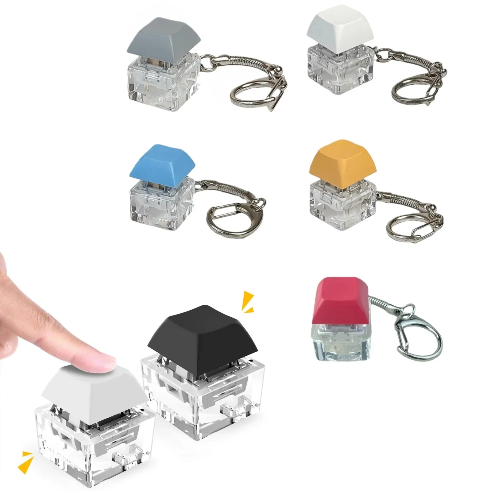 Keyboard Keycap Clicker Fidget - Office Hi Tech ulasan dan harga