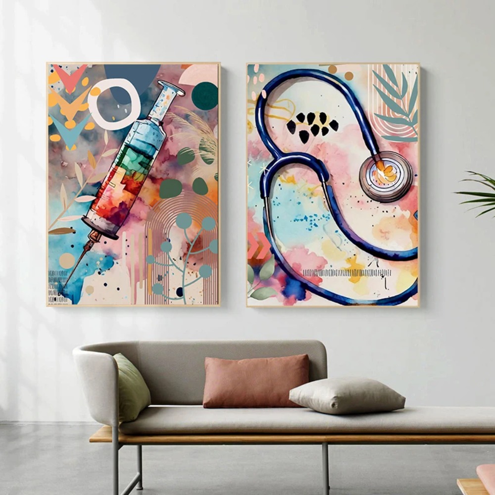 (2D canvas painting)  Modern A - Office Hi Tech ulasan dan harga