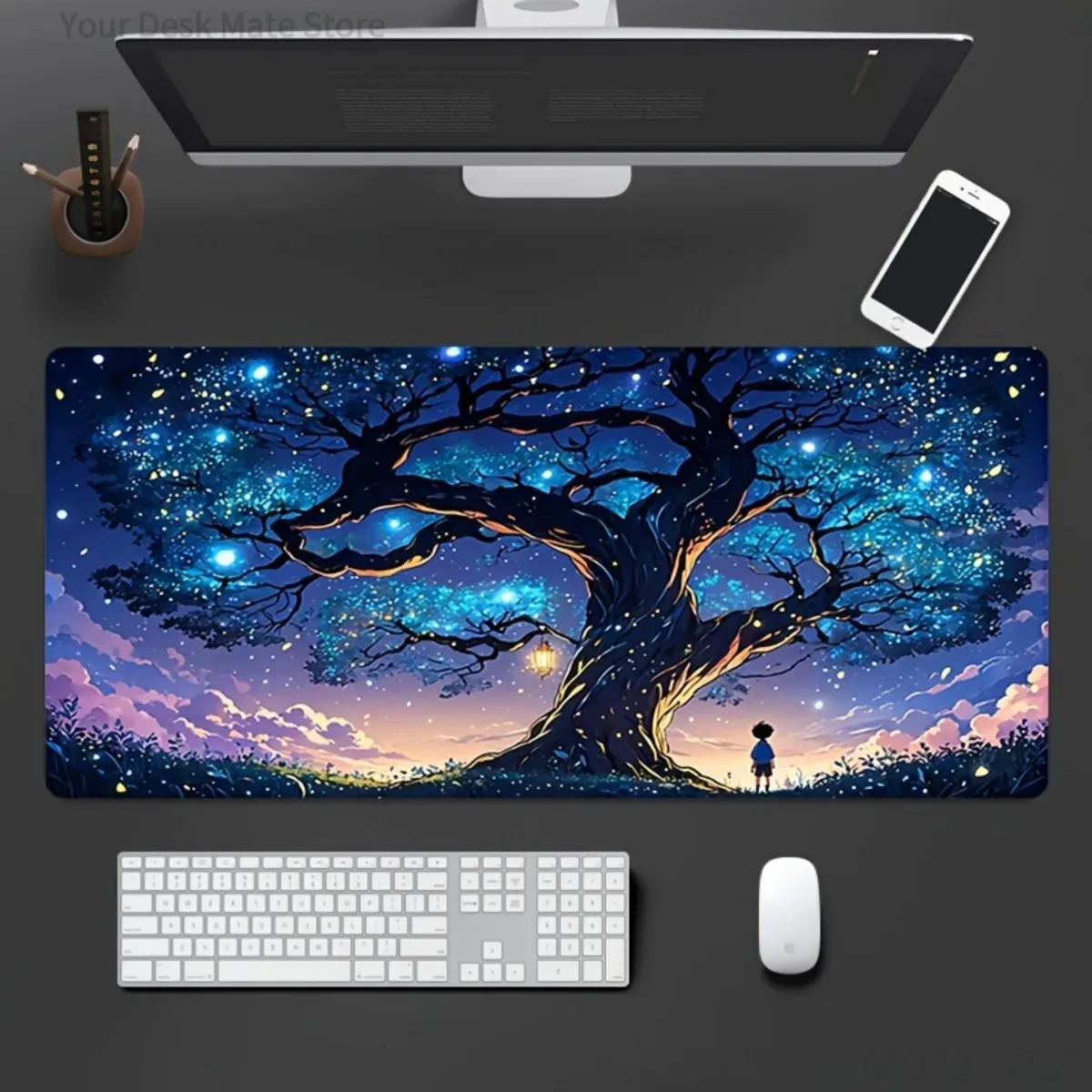 Gaming Desk Mat Rubber Non-sli - Office Tech Desk ulasan dan harga