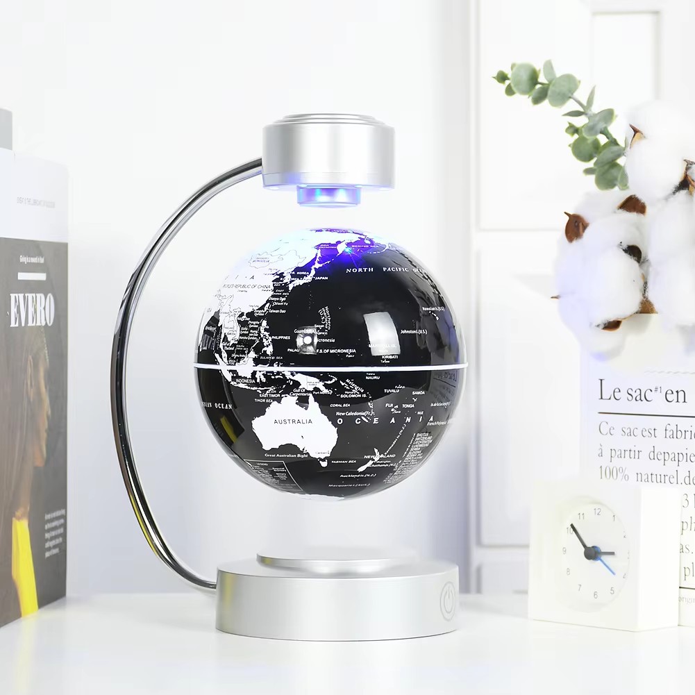 Magnetic Levitation Globe with - Office Tech Desk ulasan dan harga
