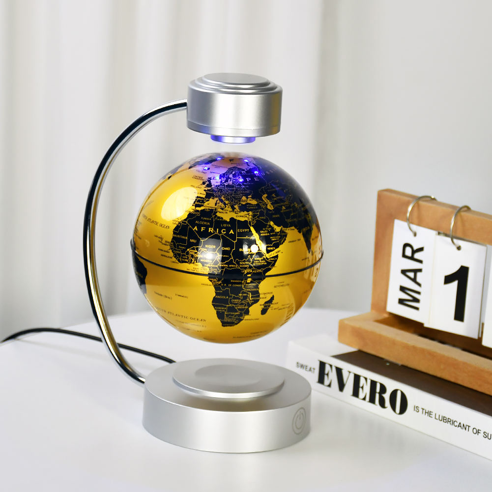 Magnetic Levitation Globe with - Office Tech Desk ulasan dan harga