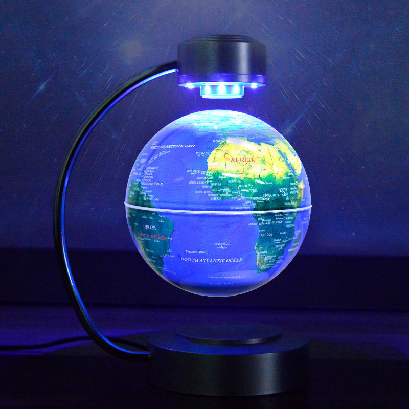 Magnetic Levitation Globe with - Office Tech Desk ulasan dan harga