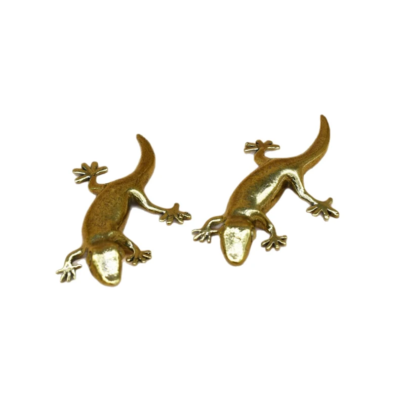 Handmade Bronze Retro Gecko Li - Office Hi Tech ulasan dan harga